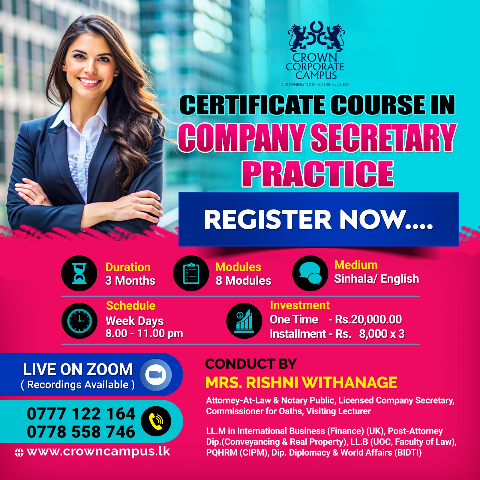 Certificate Course in Company Secretary Practice